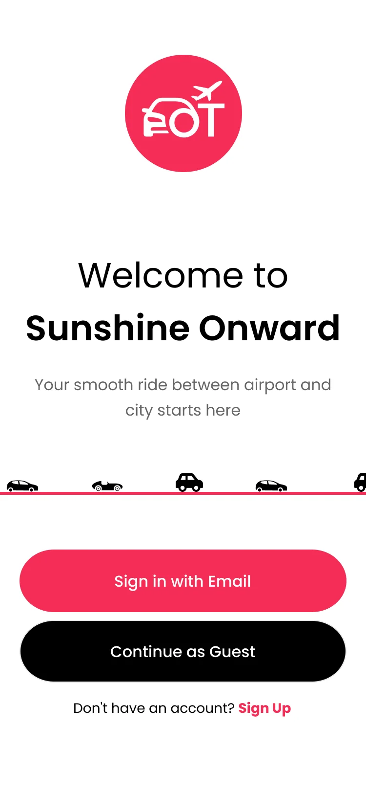 Sunshine Onward app preview